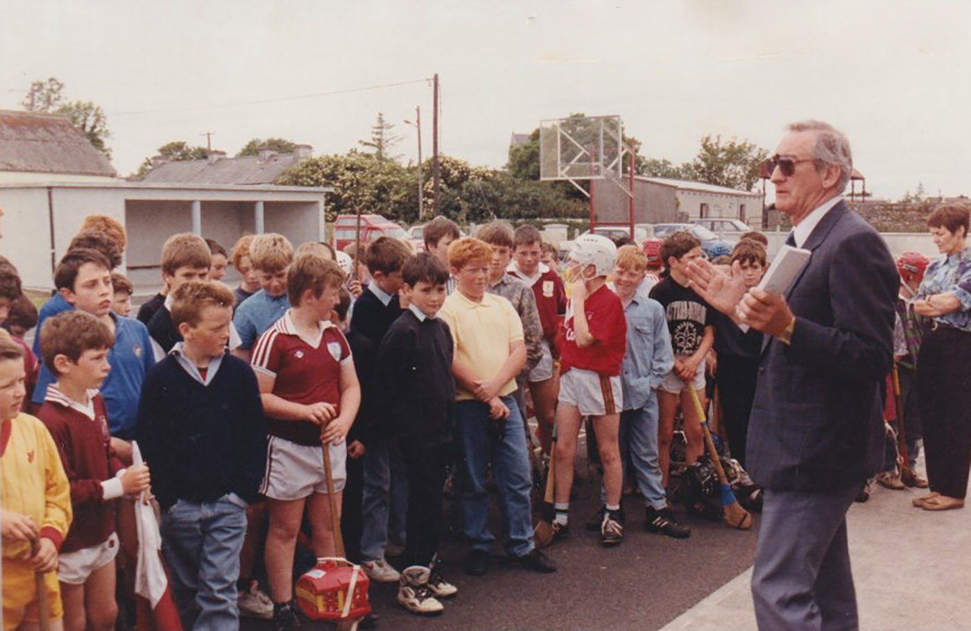 National Feile na nGael Finals in Athenry 1992 Slide background